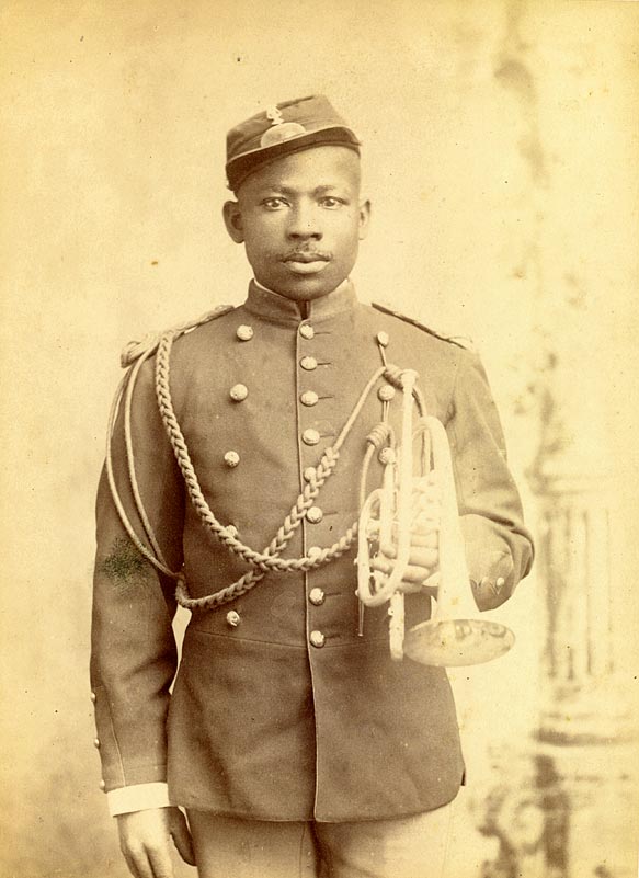 Band member, 9th Cavalry, probably Ft. Robinson, NE [RG1517.PH000093-000030]