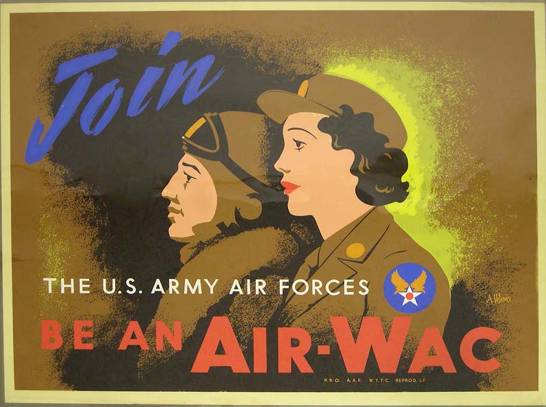 Air-Wac WWII poster [4541-347]
