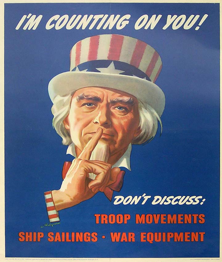 Uncle Sam WWII poster [4541-362]