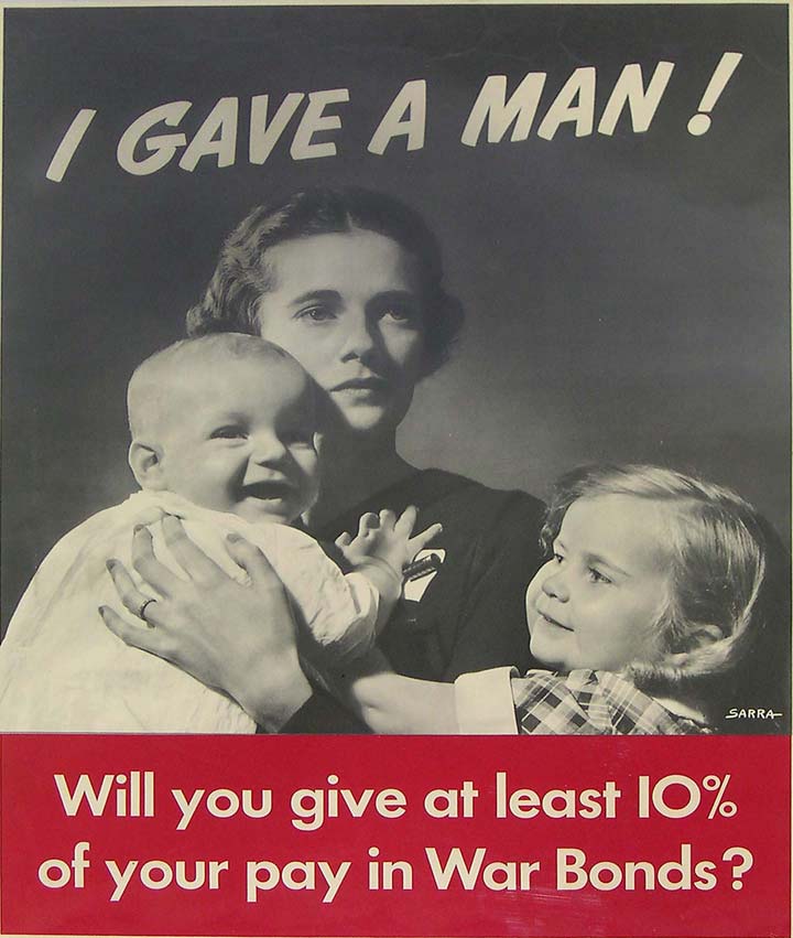 I gave a man WWII poster [4541-413]