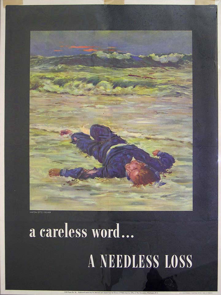 Needless loss WWII poster [4541-431]