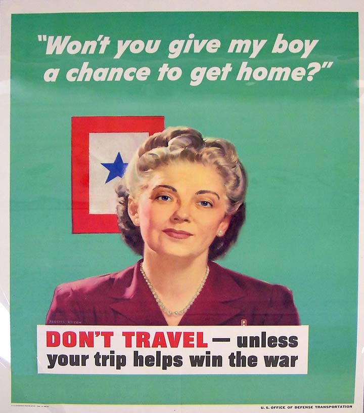 Give my boy a chance WWII poster [4541-535]