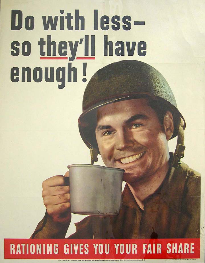 So with less WWII poster [4541-741]