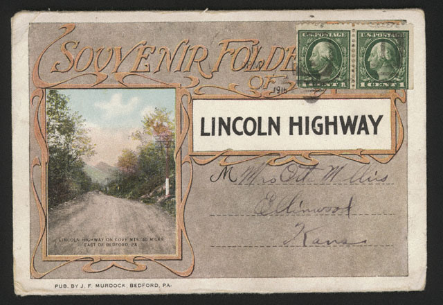 Souvenir postcard from Lincoln Highway [RG0802.PH121-27]