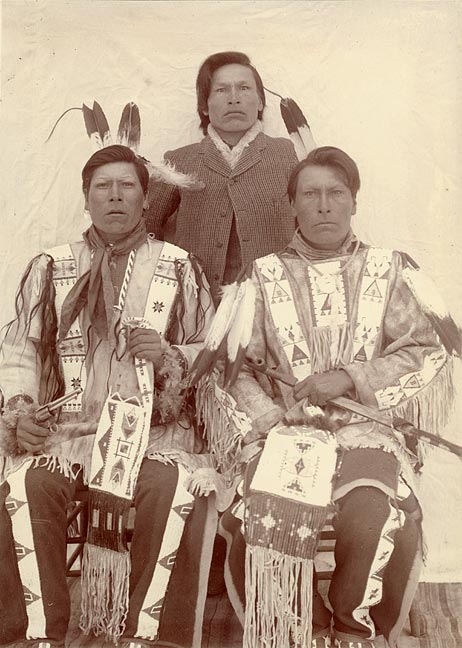 White Lance, Joseph Horn Cloud & Dewey Beard, 1907 [RG1227.PH000025-000004]