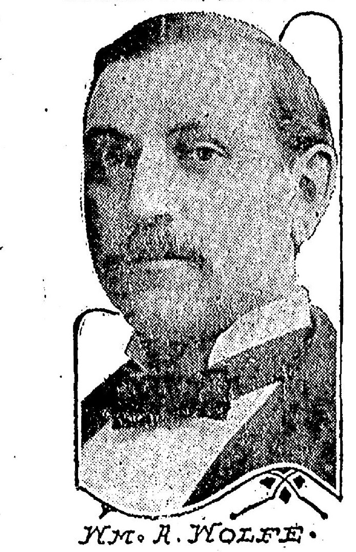 Image of Wm. A. Wolfe from the Omaha World Herald, Sept. 5, 1920.