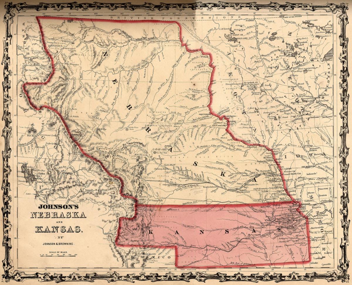 1858 Johnson & Browning map