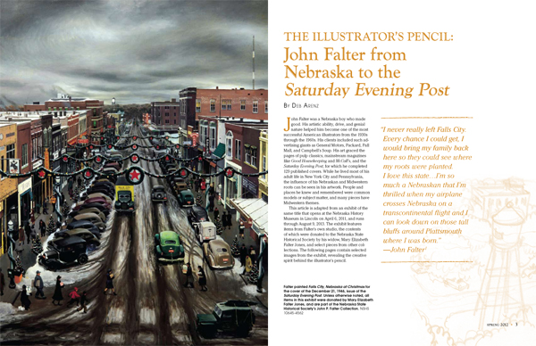 Essay written by Deb Arenz appears in the Spring 2012 issue of Nebraska History Magazine.