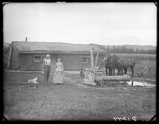 Frank Moore, Sargent, north Custer County, Nebraska, 1887.  [RG2608.PH1244]