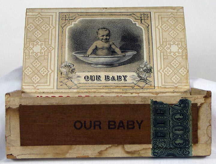 Our Baby Cigar Box, interior (13053-17)