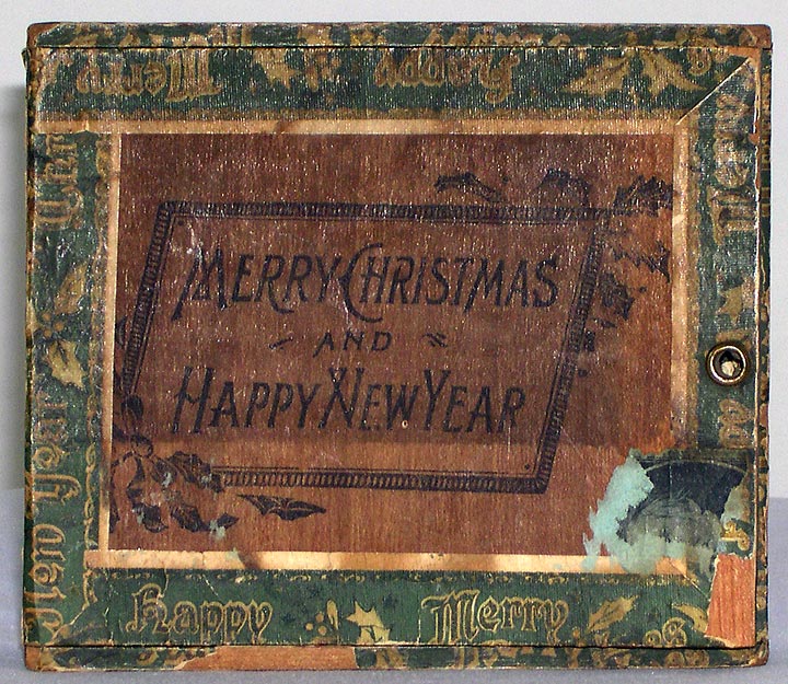Merry Christmas and Happy New Year Cigar Box (13053-33)