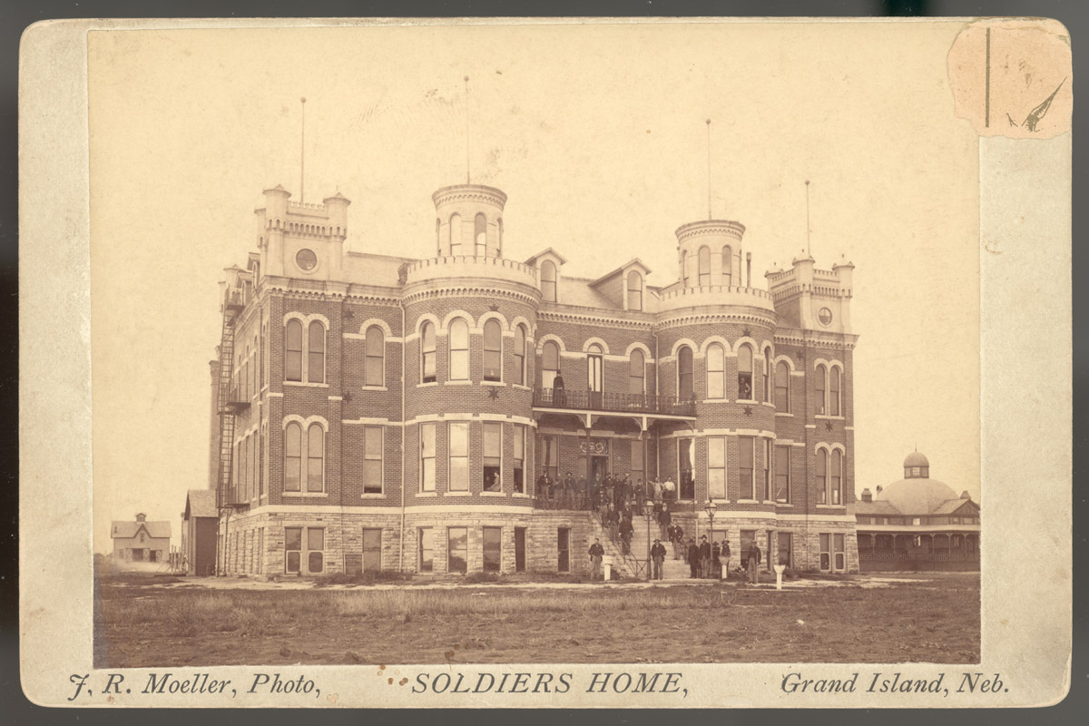 Grand Island Soldiers and Sailors Home, ca. 1888
