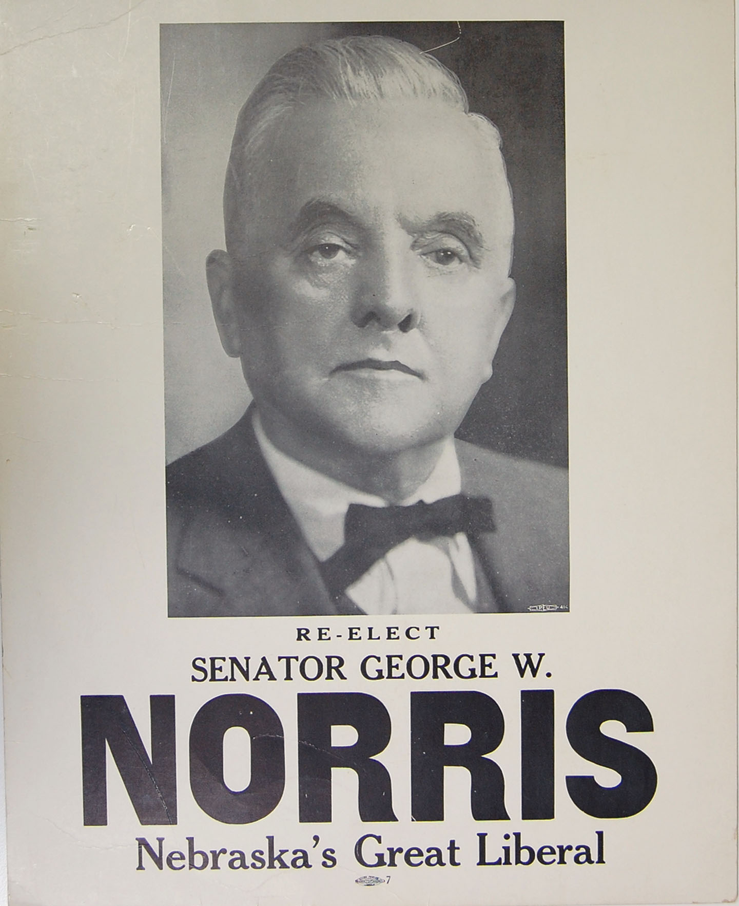 Norris political poster