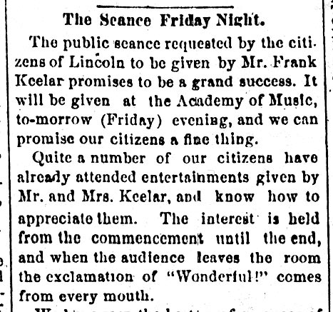Lincoln State Journal, 10-14-1875