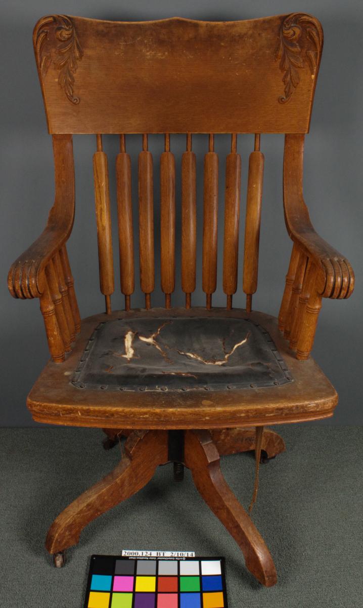 Capitol chair, before treatment