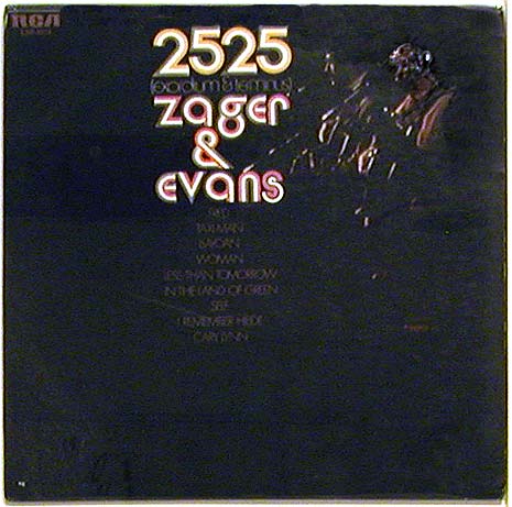 Record album, The Year 2525, Zager & Evans