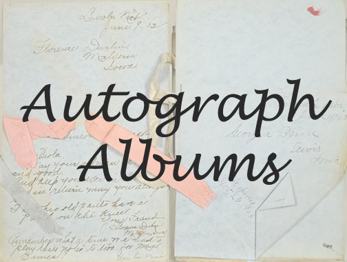 Autograph Albums title