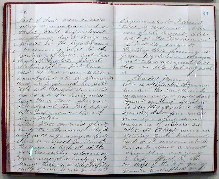 Richards diary, 1869-1871