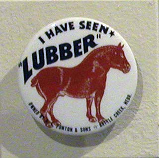 Lubber pin