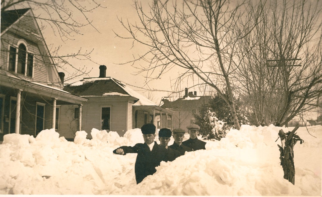 1912 blizzard in Fairbury, Nebraska (NSHS RG2083-4-48)
