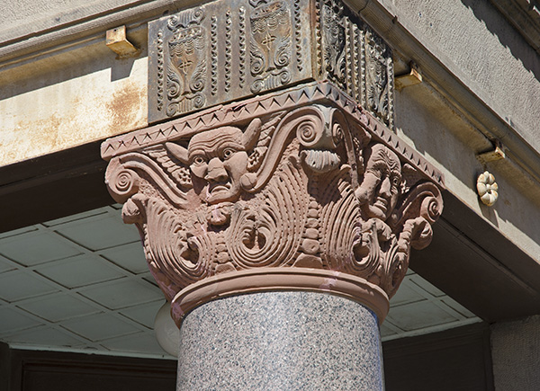 Detail of a column capital