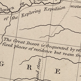 map detail with words 