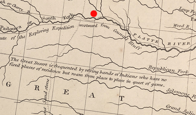 detail of Platte River