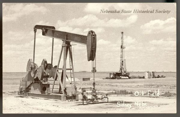 Oil Field Near Sidney