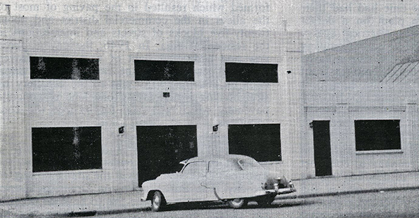 auditorium in 1954