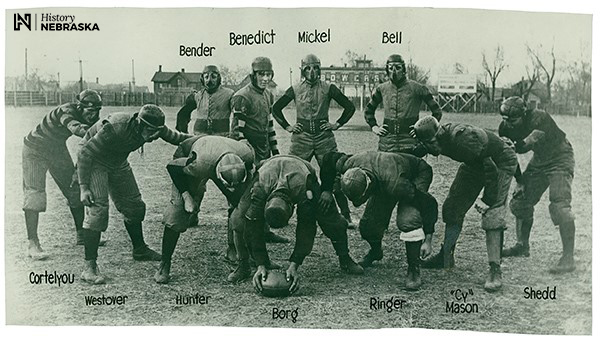 Football players, 1902