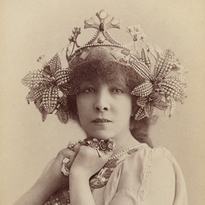 Sarah Bernhardt at age 53, in 1897