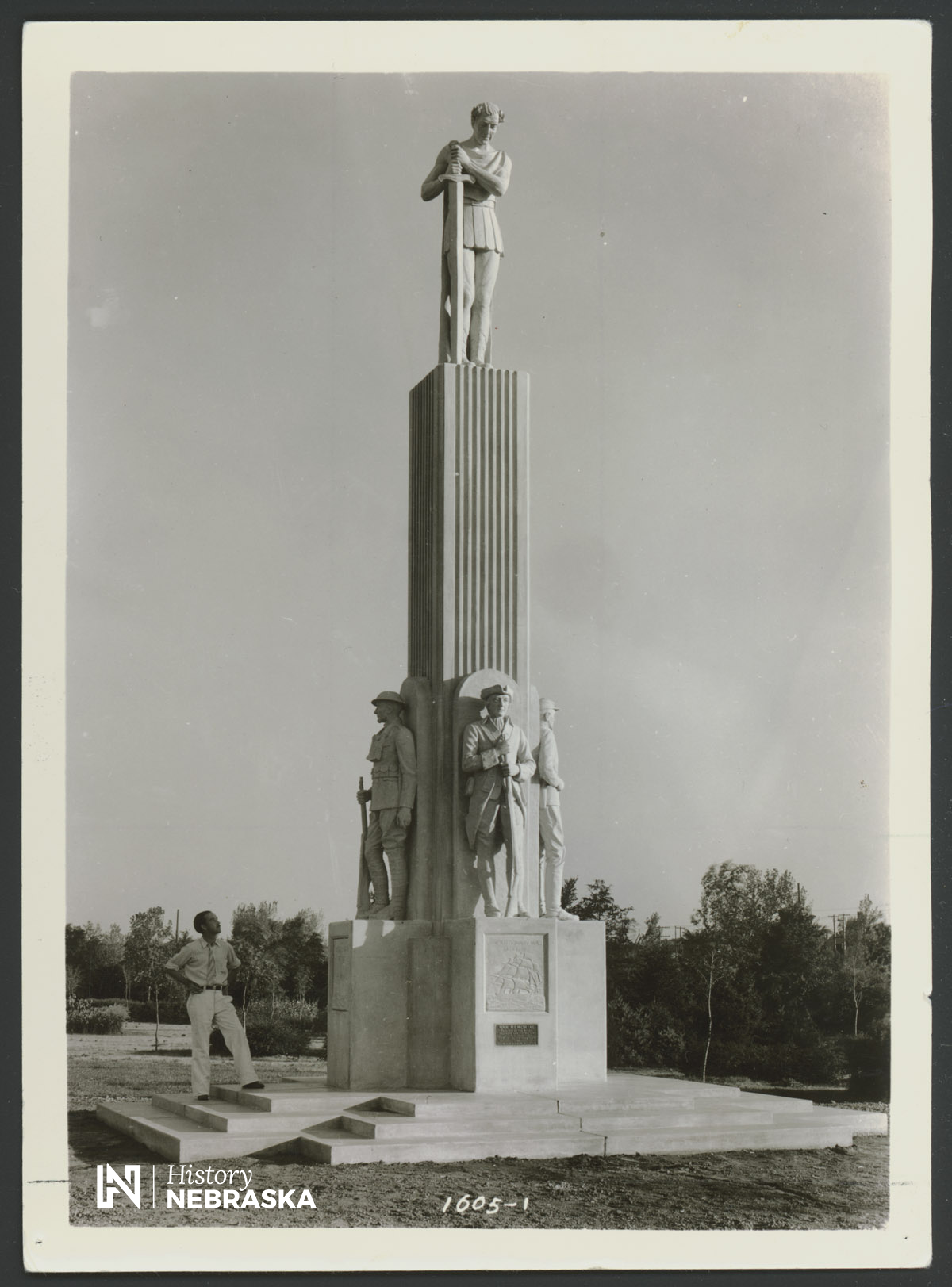 Burman's War Memorial in Antelope Park.