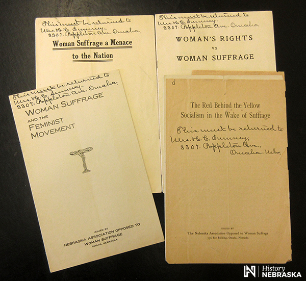 Four pamphlets