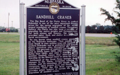 Marker Monday: Sandhill Cranes