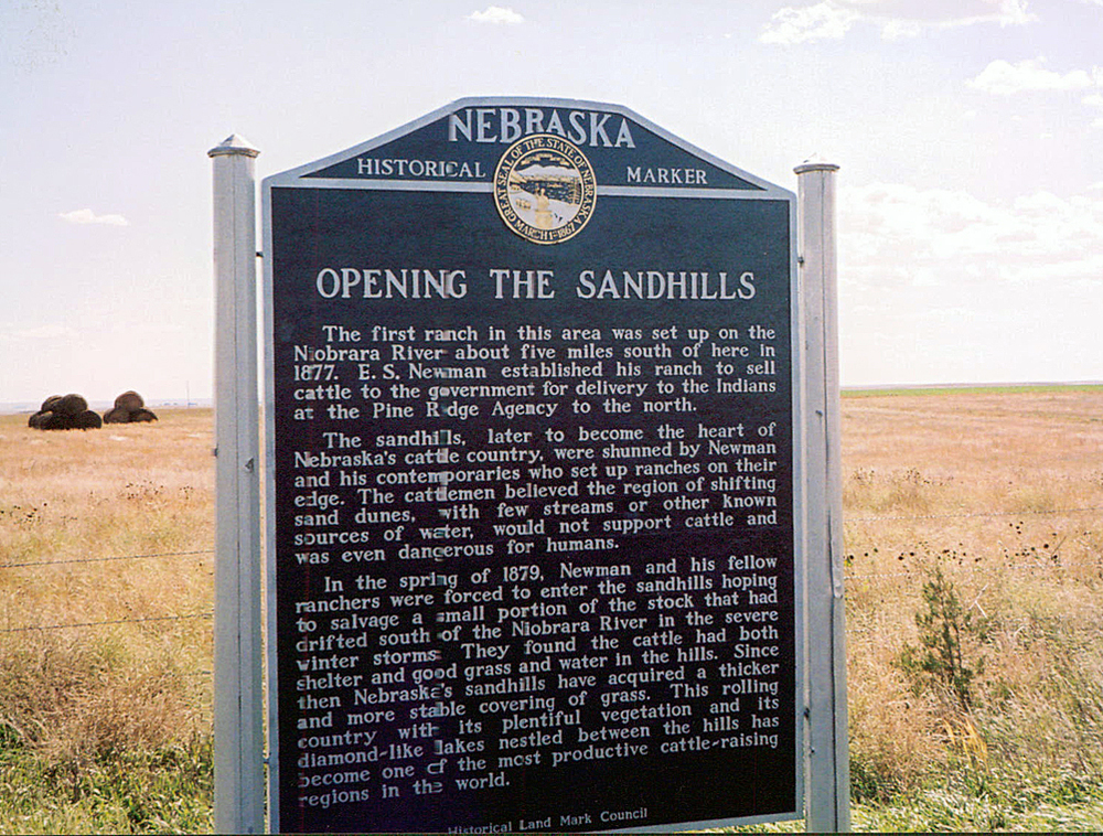 Opening the Sandhills Marker