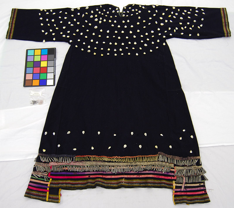 The Sioux tradecloth dress in 2009.