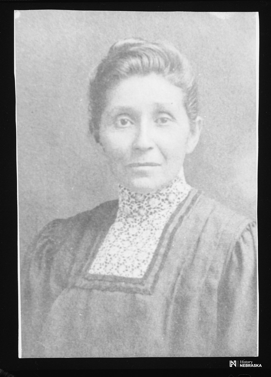 Dr. Susan LaFlesche Picotte after she returned to the Omaha Reservation