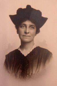 A portrait of Mrs. Grace C. Richardson