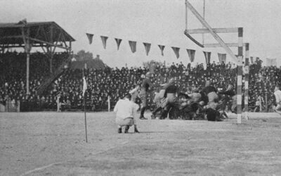 Earliest video of Husker football