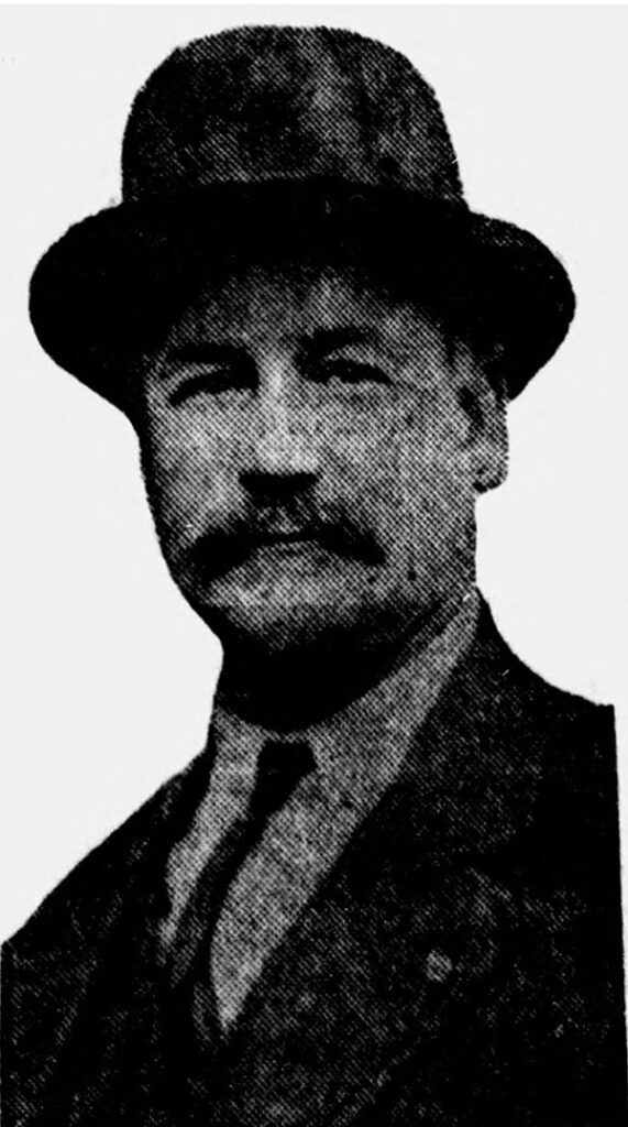 Photo: Douglas County Sheriff Mike Clark. From Omaha Bee, June 28, 1918.