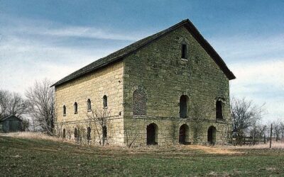 Barns in Nebraska Territory