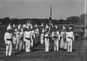 Ku Klux Klan rally in Neligh, NE, circa 1928. RG2836-002256