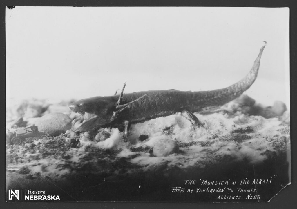 The "Monster" of Big Alkali Lake, later known as Walgren Lake.