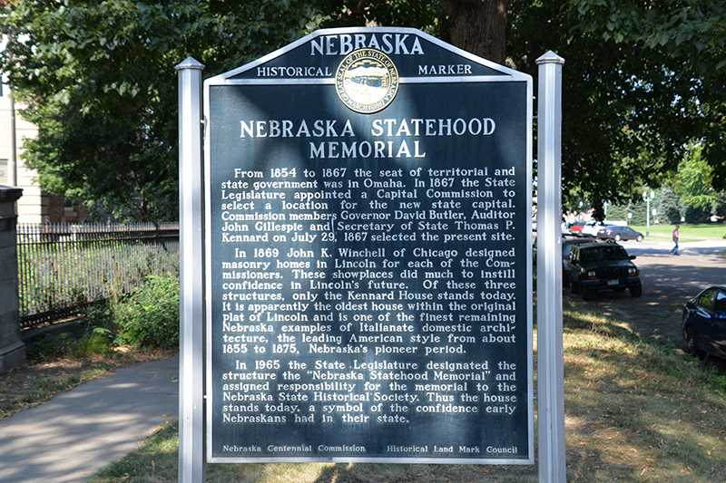 Marker Monday: Nebraska Statehood Memorial