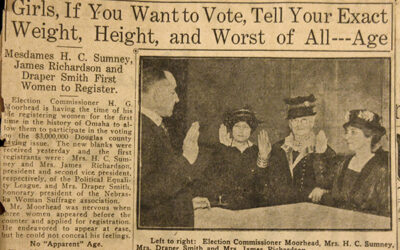 “Girls, if you want to vote…”: fraud, condescension, and voting rights in 1919 Nebraska