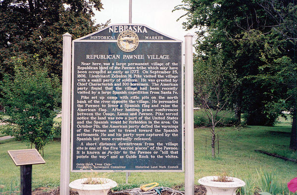 Marker Monday: Republican Pawnee Village