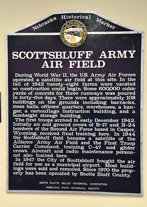 Marker Monday: Scottsbluff Army Air Field