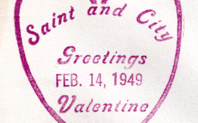 Send a Valentine to your Valentine from Valentine: History of the Cachet Program