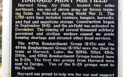 Marker Monday: Harvard Army Air Field