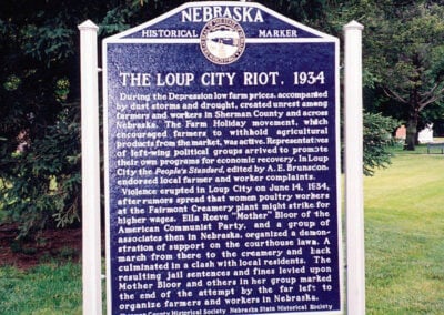 Marker Monday: The Loup City Riot, 1934